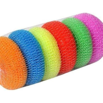 Round Plastic Scrubber