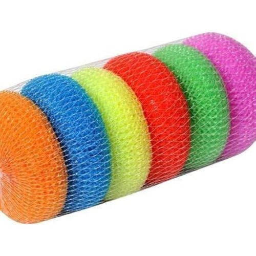 Round Plastic Scrubber