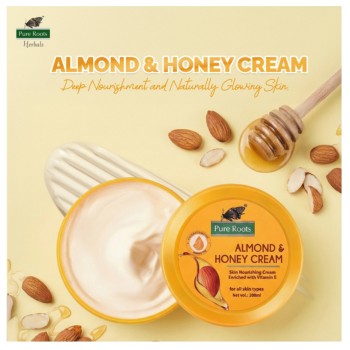 Pure Roots Almond & Honey 50ml