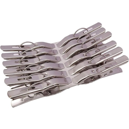 Cloths Clips Steel 12N