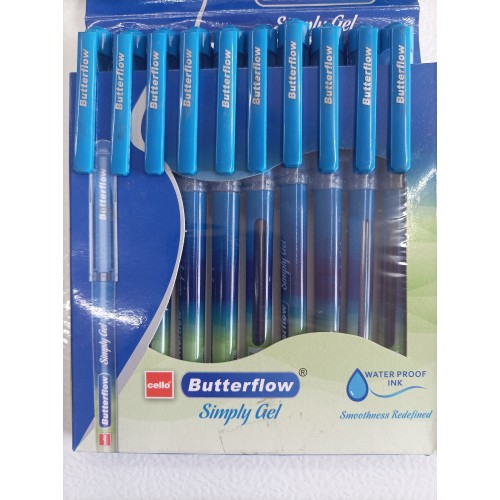 Cello Butterflow Gel Pen @10