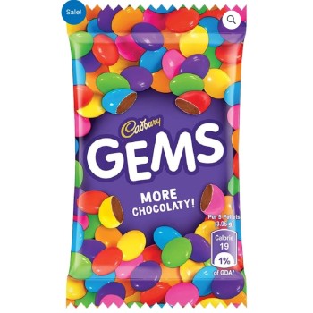 Cadbury Gems @5
