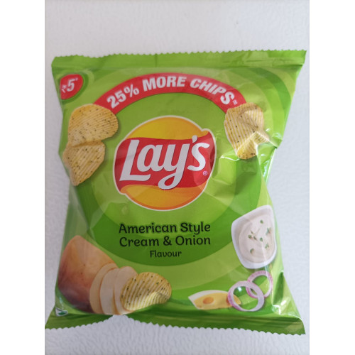 Lays Cream & Onion @5