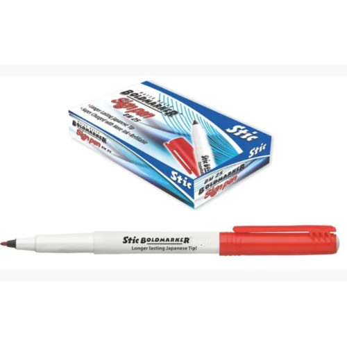 Stic Sketch Pens Blue/Black @10