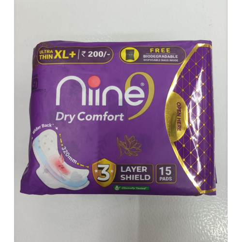 Nine Pads XL Plus 15 Pads Pack